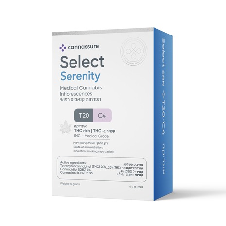 Select Serenity Inflorescences T20/C4 Indica